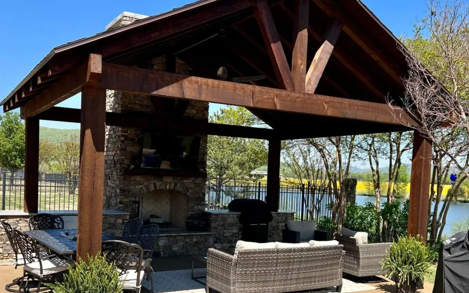 completed Pergolas & Pavilions